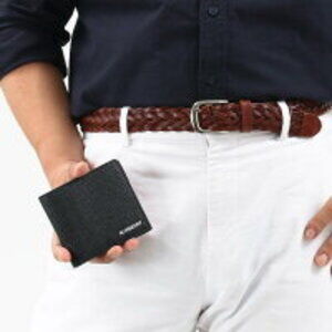 Burberry Black Wallet Bifold International CC